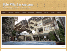 Tablet Screenshot of hotellasazucenas.mx